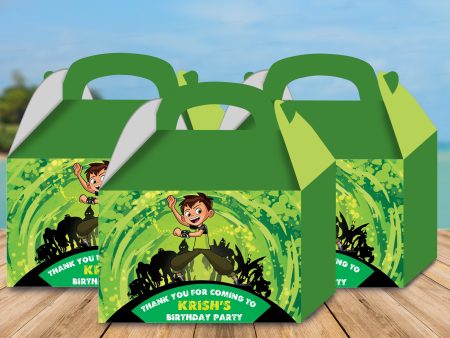 Ben 10 Theme Goodie Return Gift Boxes on Sale