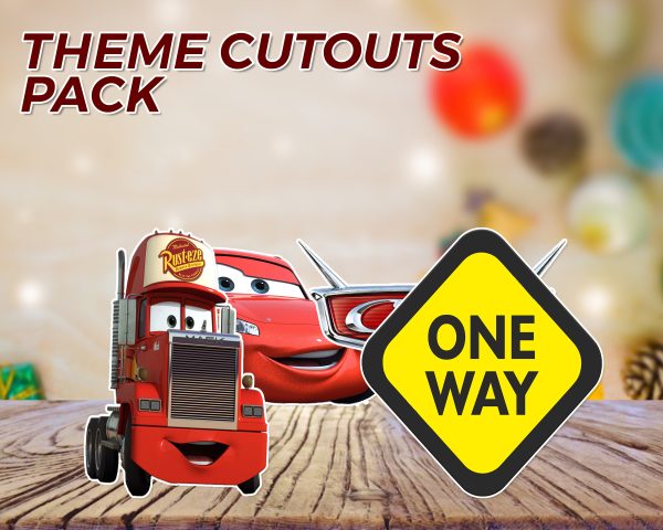 Car Theme Premium Cutout Combo For Cheap