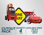 Car Theme Premium Cutout Combo For Cheap