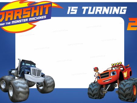 Blaze and the Monster Machines Theme Customized PhotoBooth Online Hot Sale