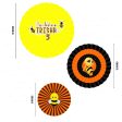 Bumble Bee Theme Paper Fan on Sale