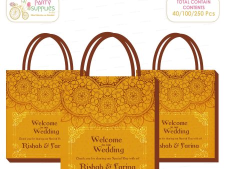 Wedding Theme Return Gift Bag For Discount