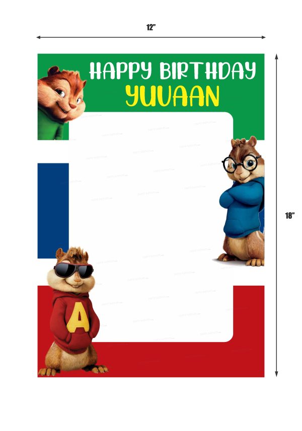 Alvin and Chipmunks Theme Customized PhotoBooth Fashion