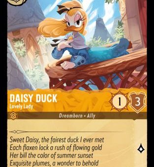 Daisy Duck - Lovely Lady (6 204) - Ursulas Return Cold Foil [Uncommon] Online Hot Sale