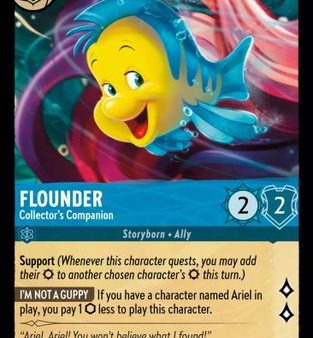 Flounder - Collector s Companion (144 204) - Ursulas Return  [Uncommon] Supply