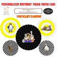 Penguin Theme Paper Fan Supply