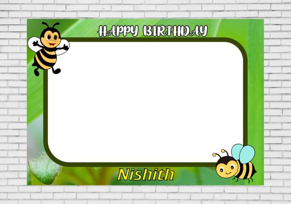 Bumble Bee Customized Theme PhotoBooth Sale