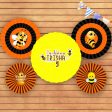 Bumble Bee Theme Paper Fan on Sale