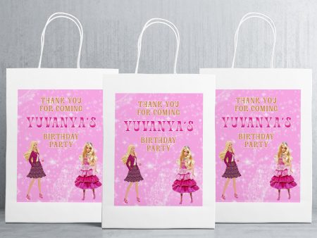 Barbie Theme Oversized Return Gift Bag Online now