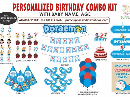 Doraemon Theme Preferred Combo Kit Sale