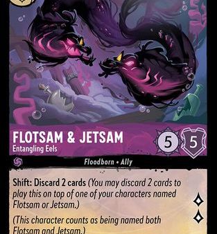 Flotsam & Jetsam - Entangling Eels (44 204) - Ursulas Return Cold Foil [Uncommon] Cheap