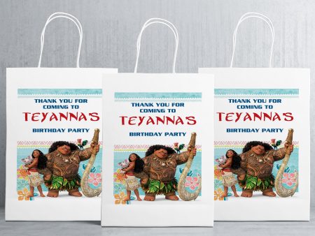 Moana Theme Oversized Return Gift Bag For Discount