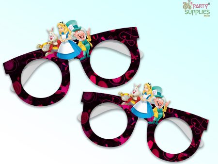 Alice In Wonderland theme Birthday Party glasses Discount