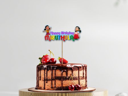 Chutti Kannamma Theme Cake Topper Online