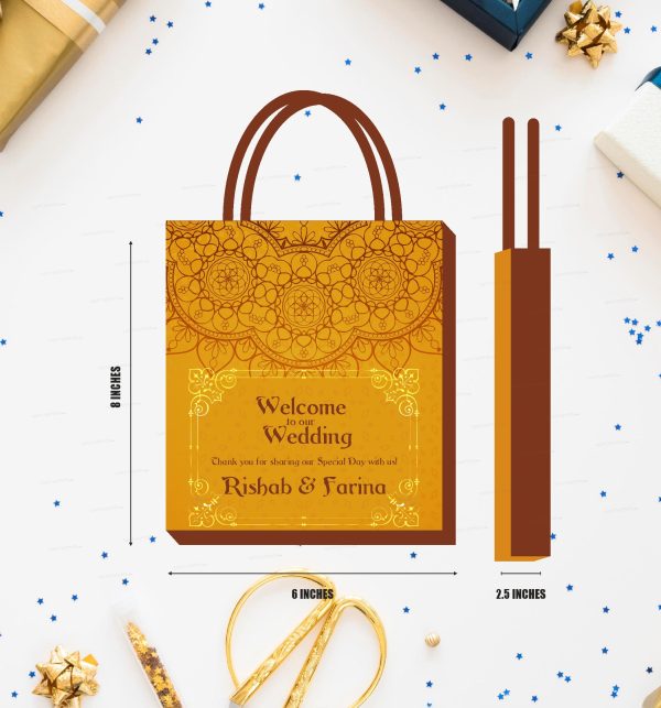 Wedding Theme Return Gift Bag For Discount