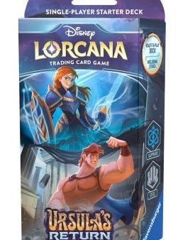 Disney Lorcana - Ursula s Return - Starter Decks - Sapphire & Steel Online Sale