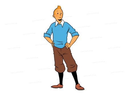 Tintin Theme Cutout TIN-14 Online now