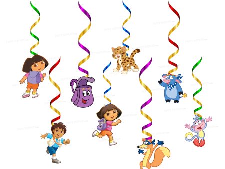 Dora Theme Character Swirls Sale