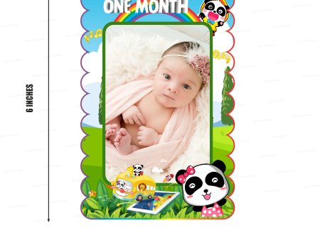 Baby Bus Theme 12 Months Photo Banner Online Sale