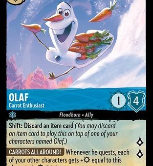 Olaf - Carrot Enthusiast (149 204) - Ursulas Return  [Uncommon] on Sale