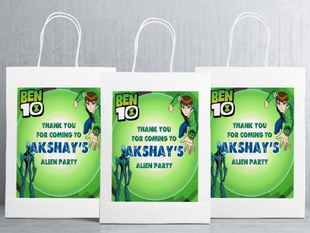 Ben 10 Theme Oversized Return Gift Bag For Discount