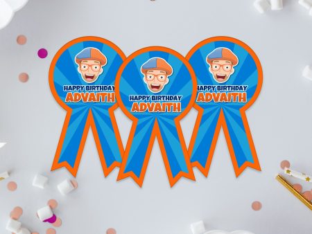 Blippi Theme Badges For Sale