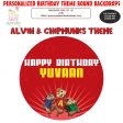 Alvin and Chipmunks Theme Premium Round Backdrop Sale