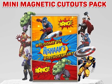 Avengers Theme Mini Magnetic Return Gift Pack Supply