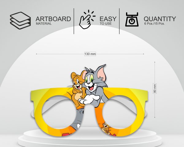 Tom & jerry  Theme Birthday Party glasses Online