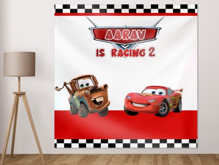 Car Theme Square Backdrop Discount