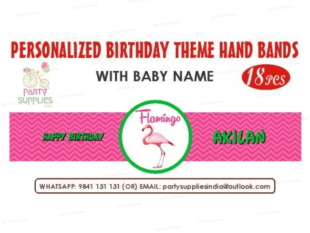 Flamingo Theme Hand Band For Cheap