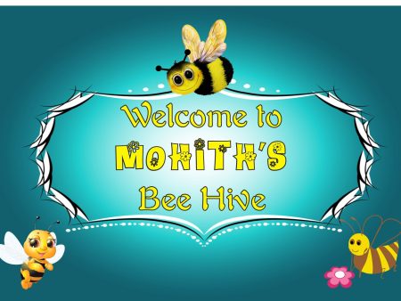 Bumble Bee Personalized  Theme Welcome Board Sale