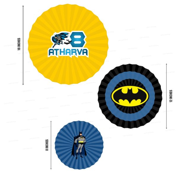 Batman Theme Paper Fan For Sale