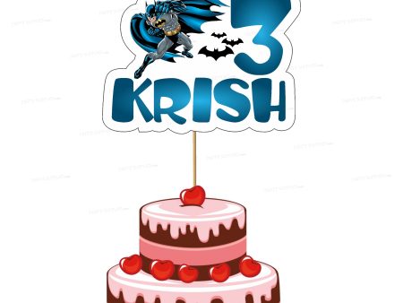 Batman Theme Cake Topper Online Hot Sale