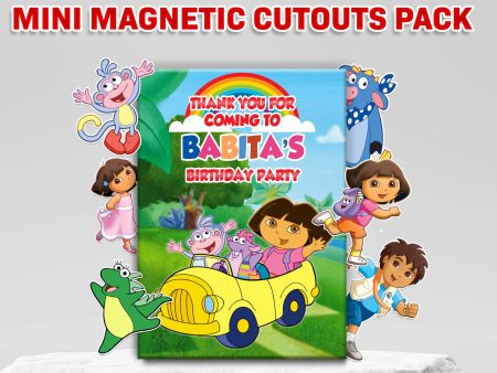 Dora the Explorer Theme Mini Magnetic Return Gift Pack For Cheap