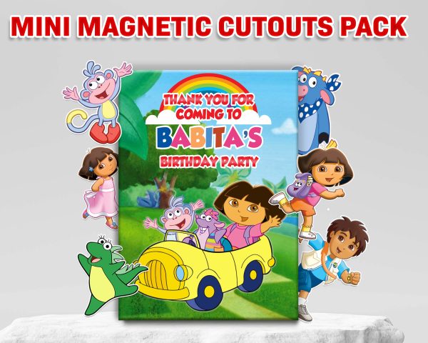 Dora the Explorer Theme Mini Magnetic Return Gift Pack For Cheap