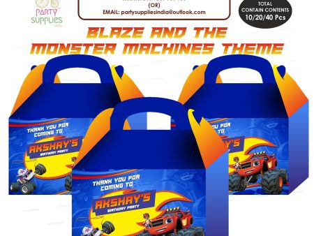 Blaze and the Monster theme Goodie Return Gift Boxes Online