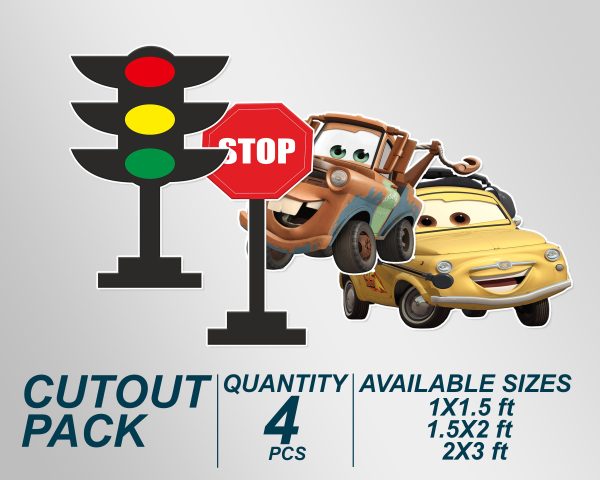 Car Theme Cutout Combo Hot on Sale