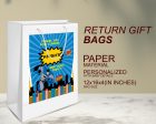 Batman Theme Oversized Return Gift Bag Sale