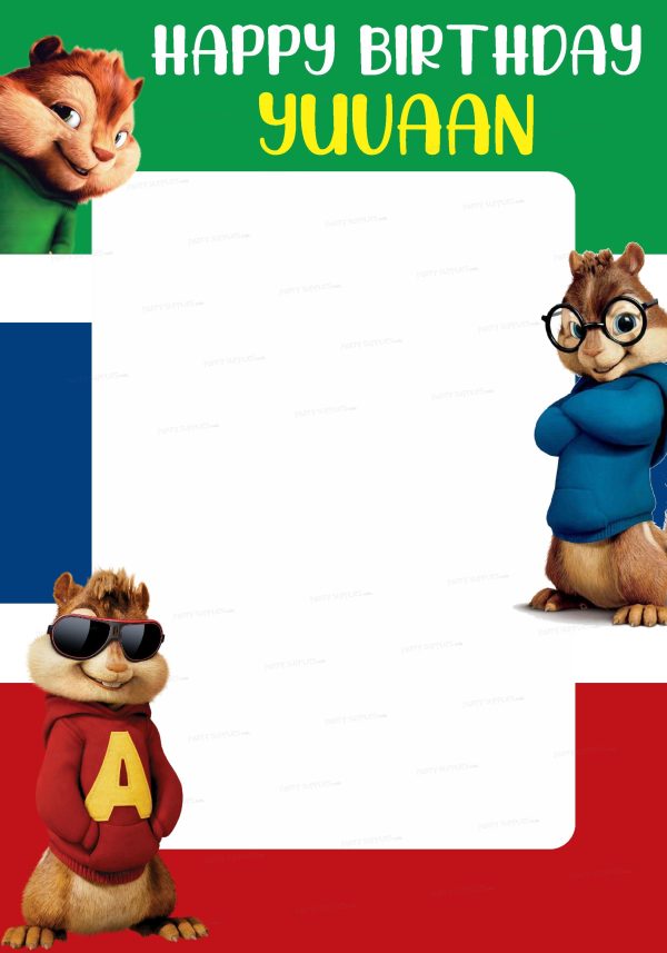 Alvin and Chipmunks Theme Customized PhotoBooth Fashion