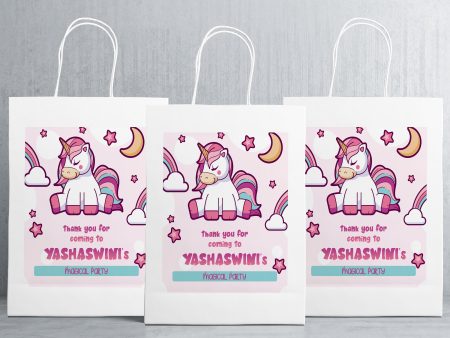 Unicorn Theme Oversized Return Gift Bag Hot on Sale