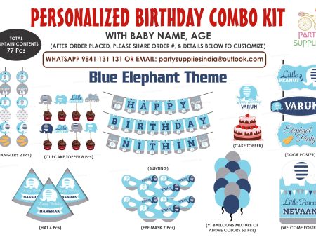 Blue Elephant Theme Preferred Kit Discount