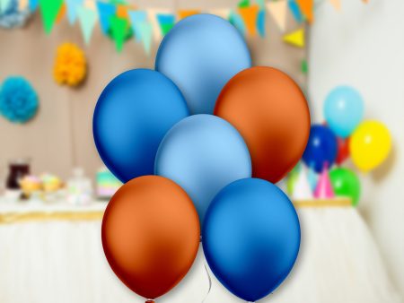 Blippi Theme Colour 60 Pcs  Balloons For Cheap