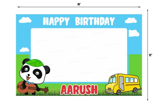 Baby Bus Theme PhotoBooth For Sale