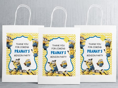 Minions Theme Oversized Return Gift Bag Online