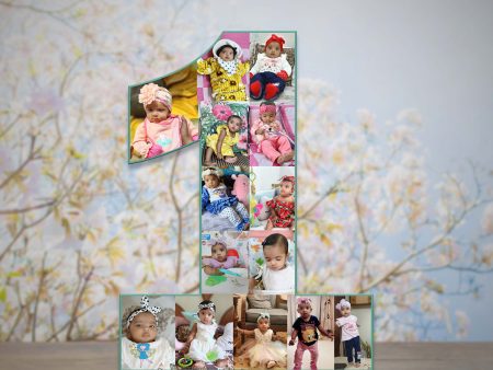 Baby Age Photo Collage Fashion