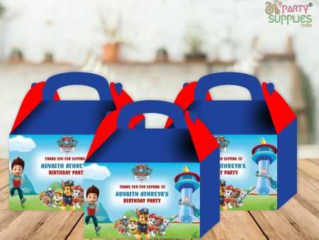 Paw Patrol  Theme Goodie Return Gift Boxes For Cheap