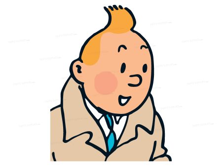 Tintin Theme Cutout TIN-05 Hot on Sale