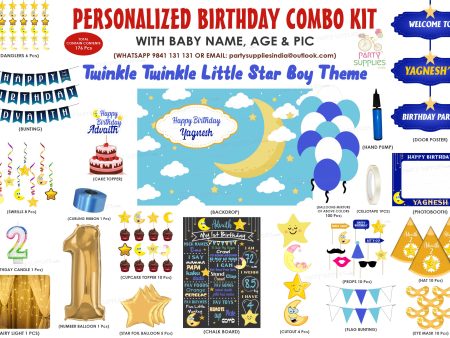 Twinkle Twinkle Little Star Boy Theme Premium Kit Online Sale