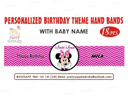 Minnie Mouse Theme Hand Band For Discount